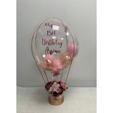 Hot Air Balloon Rose Gold 